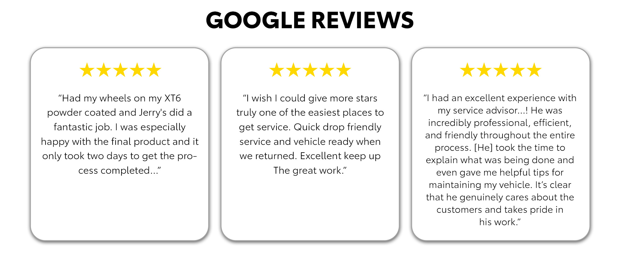 Google Reviews