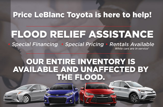 Price Leblanc Toyota >> Flood Relief | Baton Rouge LA | Price LeBlanc Toyota Price Leblanc Toyota >> Flood Relief | Baton Rouge LA | Price LeBlanc Toyota