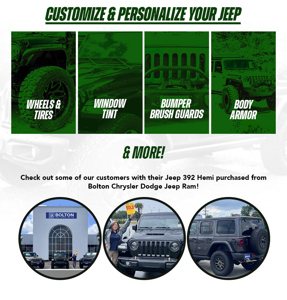 Customize and Personalize your Jeep