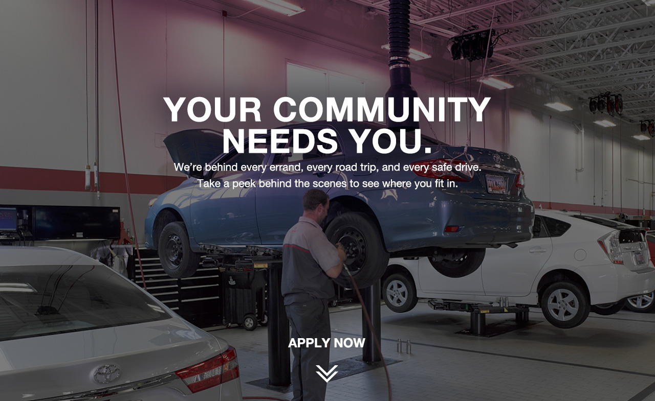 YOUR COMMUNITY NEEDS YOU