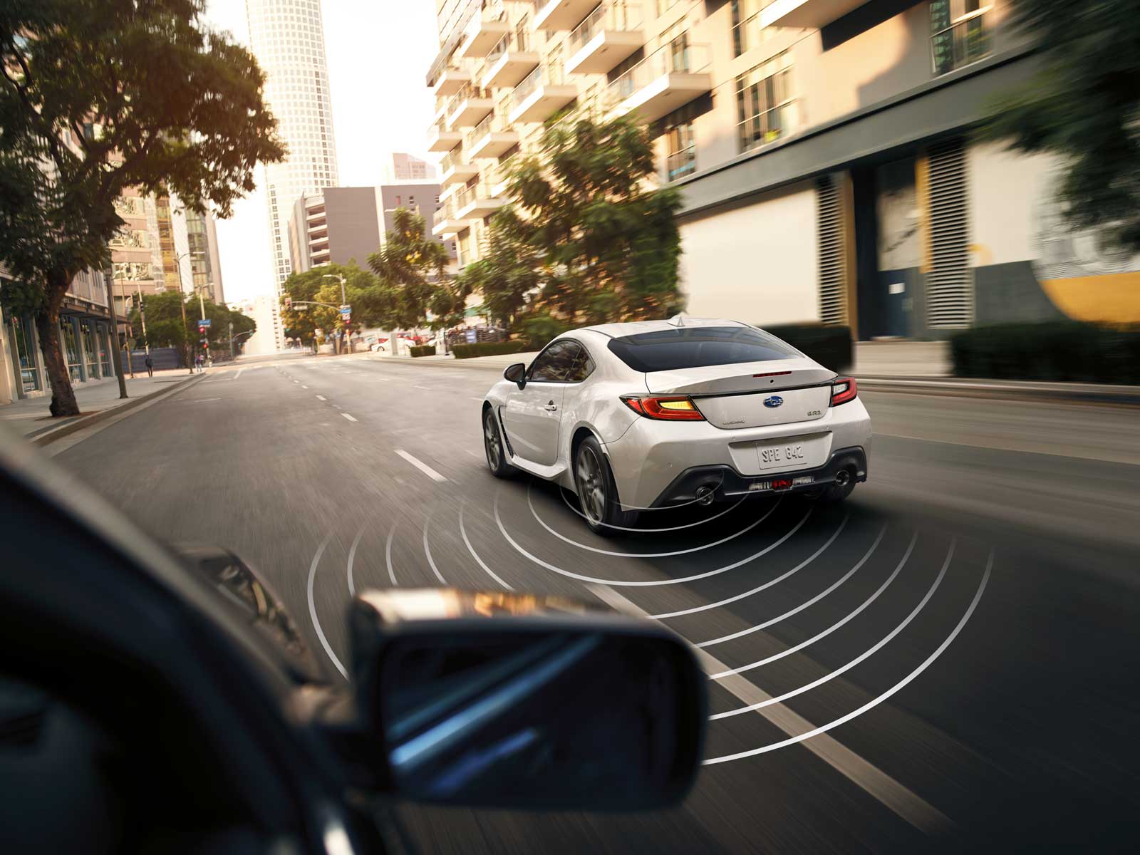 2026 Subaru BRZ EyeSight&reg; Driver Assist Technology in action near Round Rock, TX